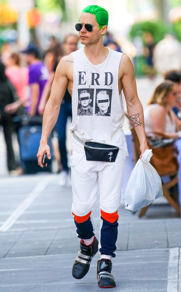 Jared Leto Makes A Fanny Pack Look Sexy While Flaunting His